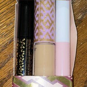 tarte 3 pc set Shape Tape Concealer Maneater Mascara Maracuja juicy lip Hibiscus
